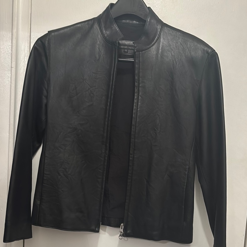 RUDSAK Black Leather Jacket